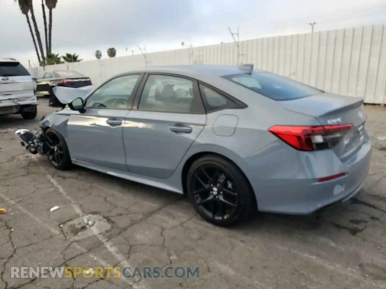 2 Photograph of a damaged car 2HGFE2F59RH551158 HONDA CIVIC 2024