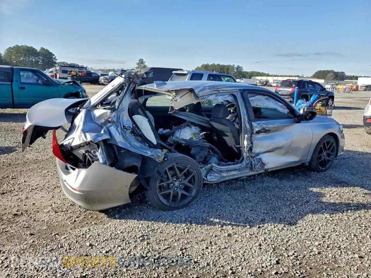 3 Photograph of a damaged car 2HGFE2F59RH552889 HONDA CIVIC 2024