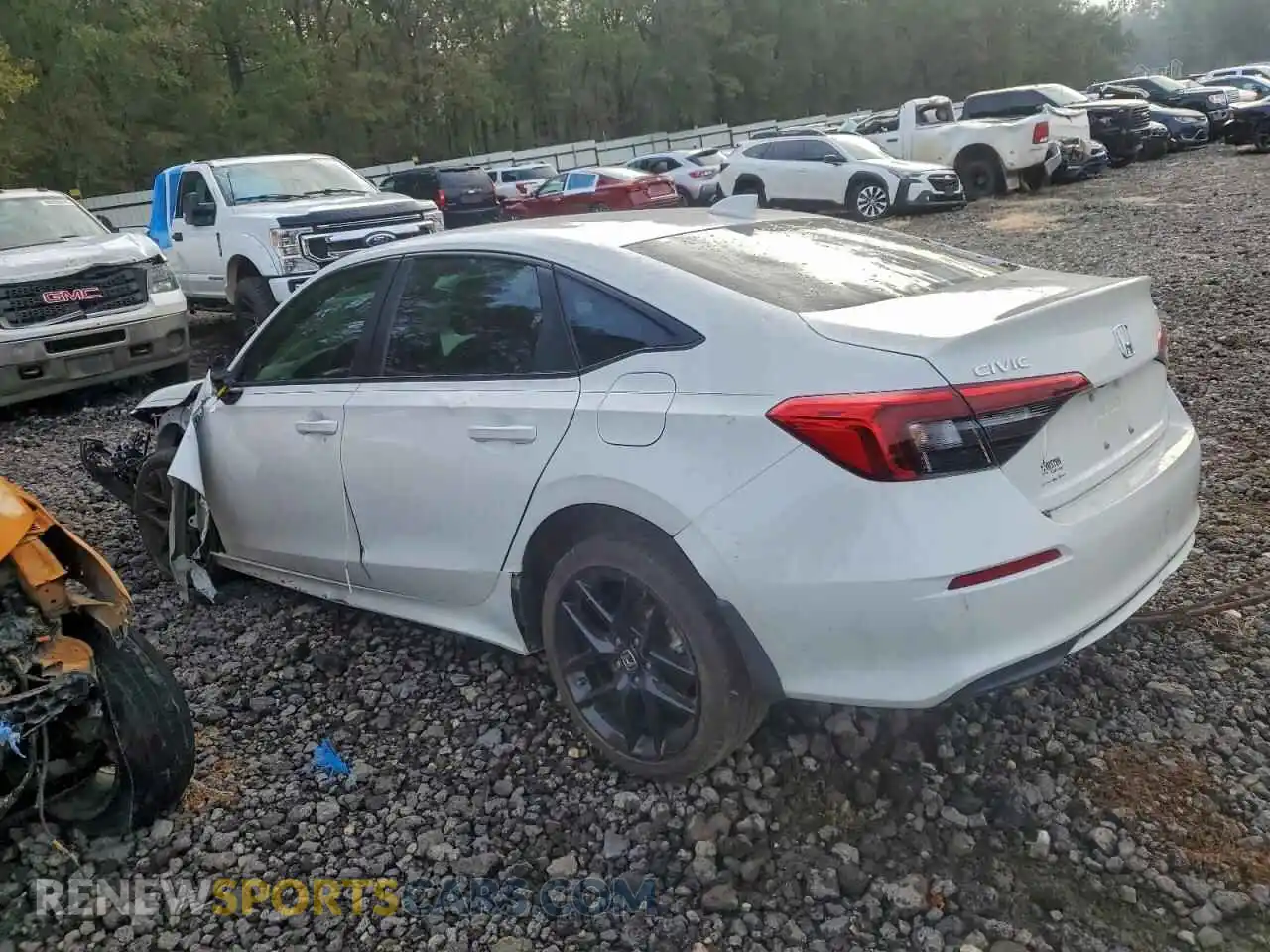 2 Photograph of a damaged car 2HGFE2F59RH554299 HONDA CIVIC 2024