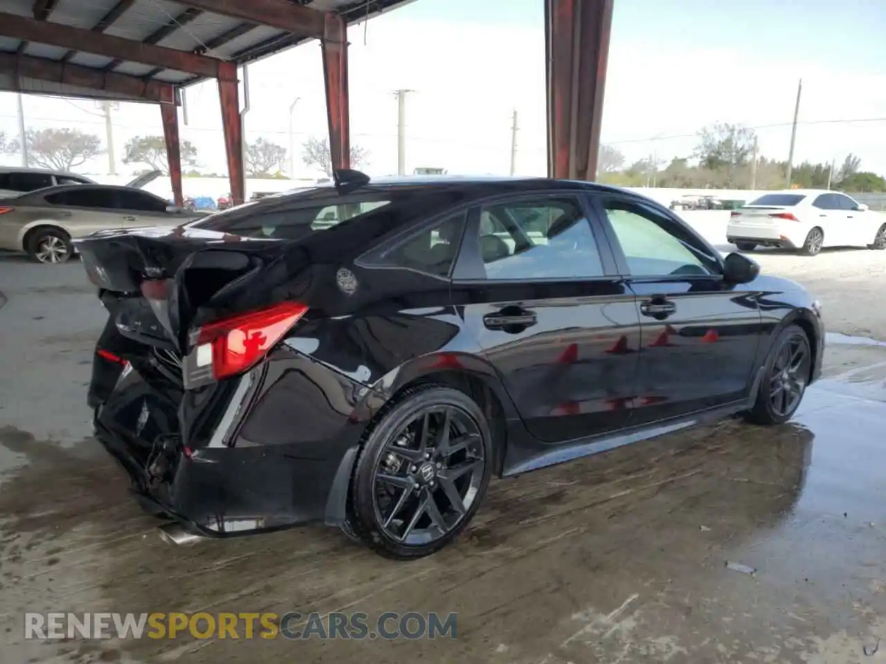 3 Photograph of a damaged car 2HGFE2F59RH554478 HONDA CIVIC 2024