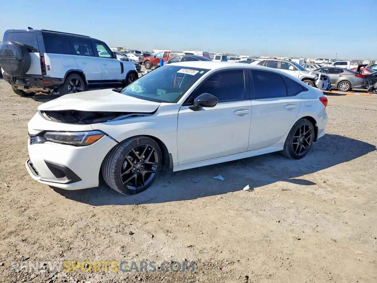 1 Photograph of a damaged car 2HGFE2F59RH557509 HONDA CIVIC 2024