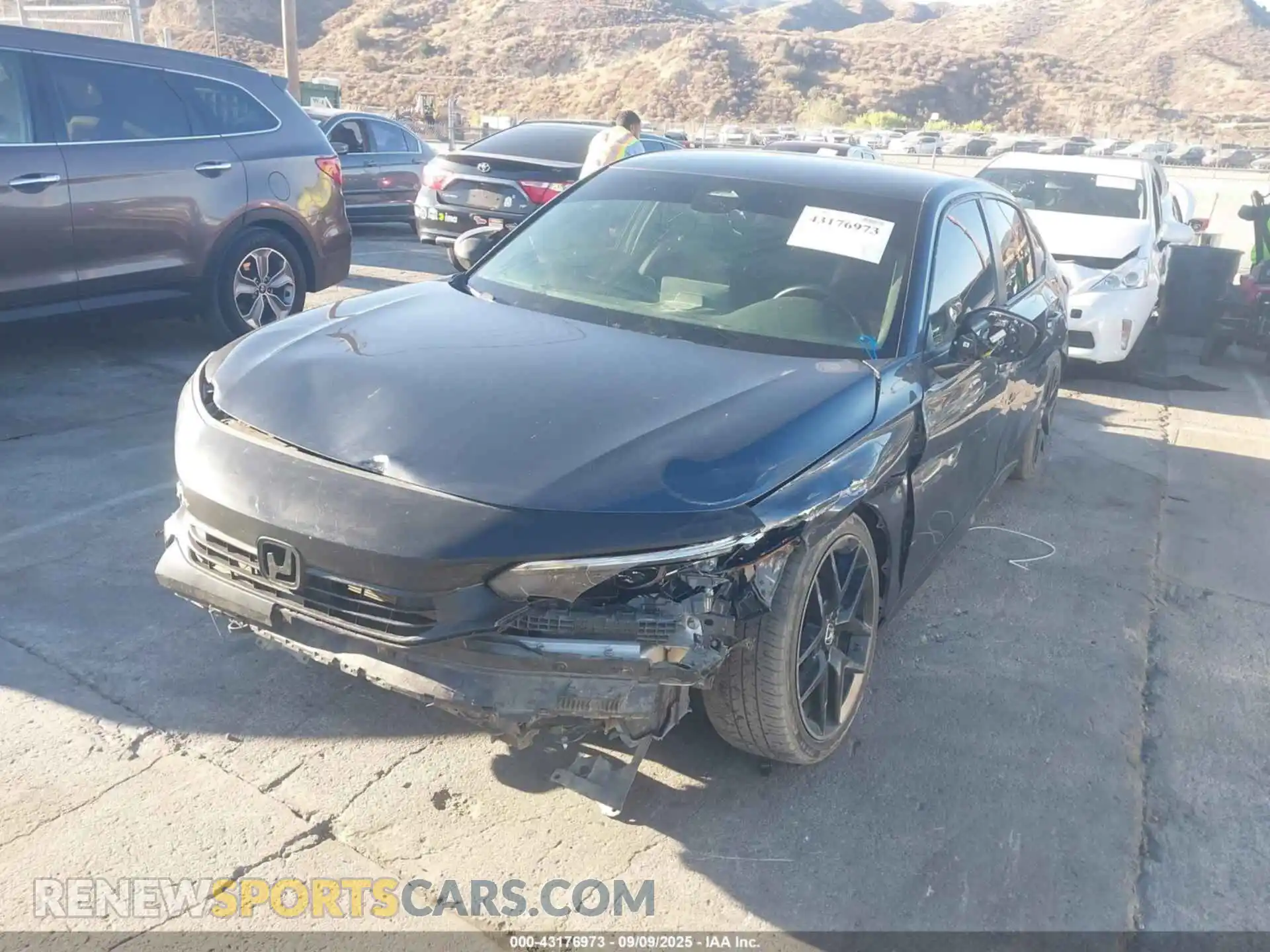 2 Photograph of a damaged car 2HGFE2F59RH559258 HONDA CIVIC 2024