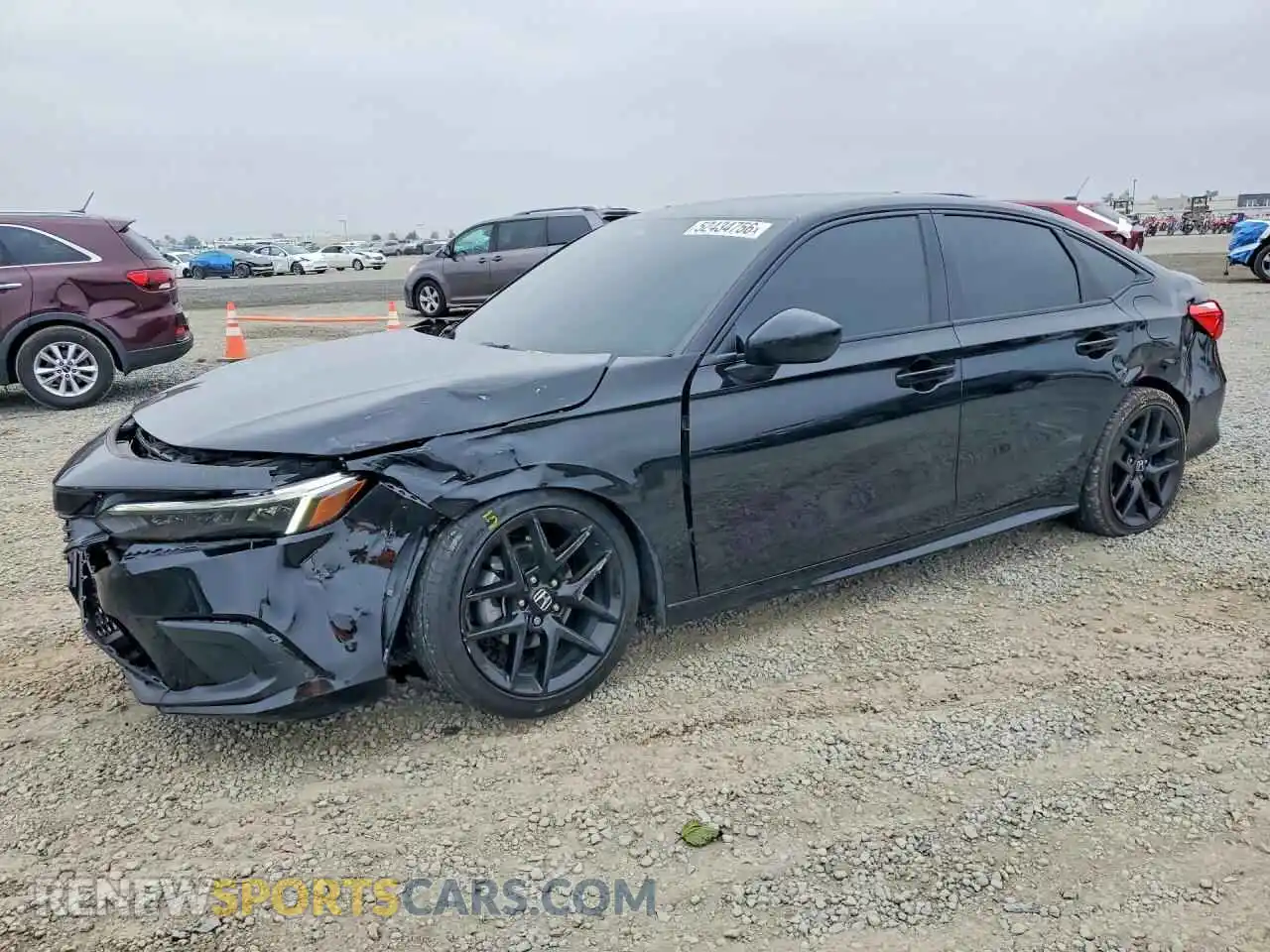 1 Photograph of a damaged car 2HGFE2F59RH563374 HONDA CIVIC 2024