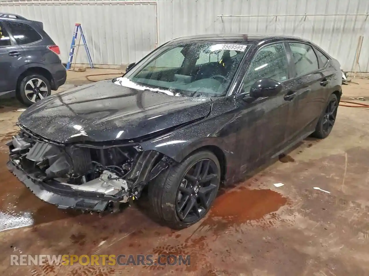 1 Photograph of a damaged car 2HGFE2F59RH563505 HONDA CIVIC 2024