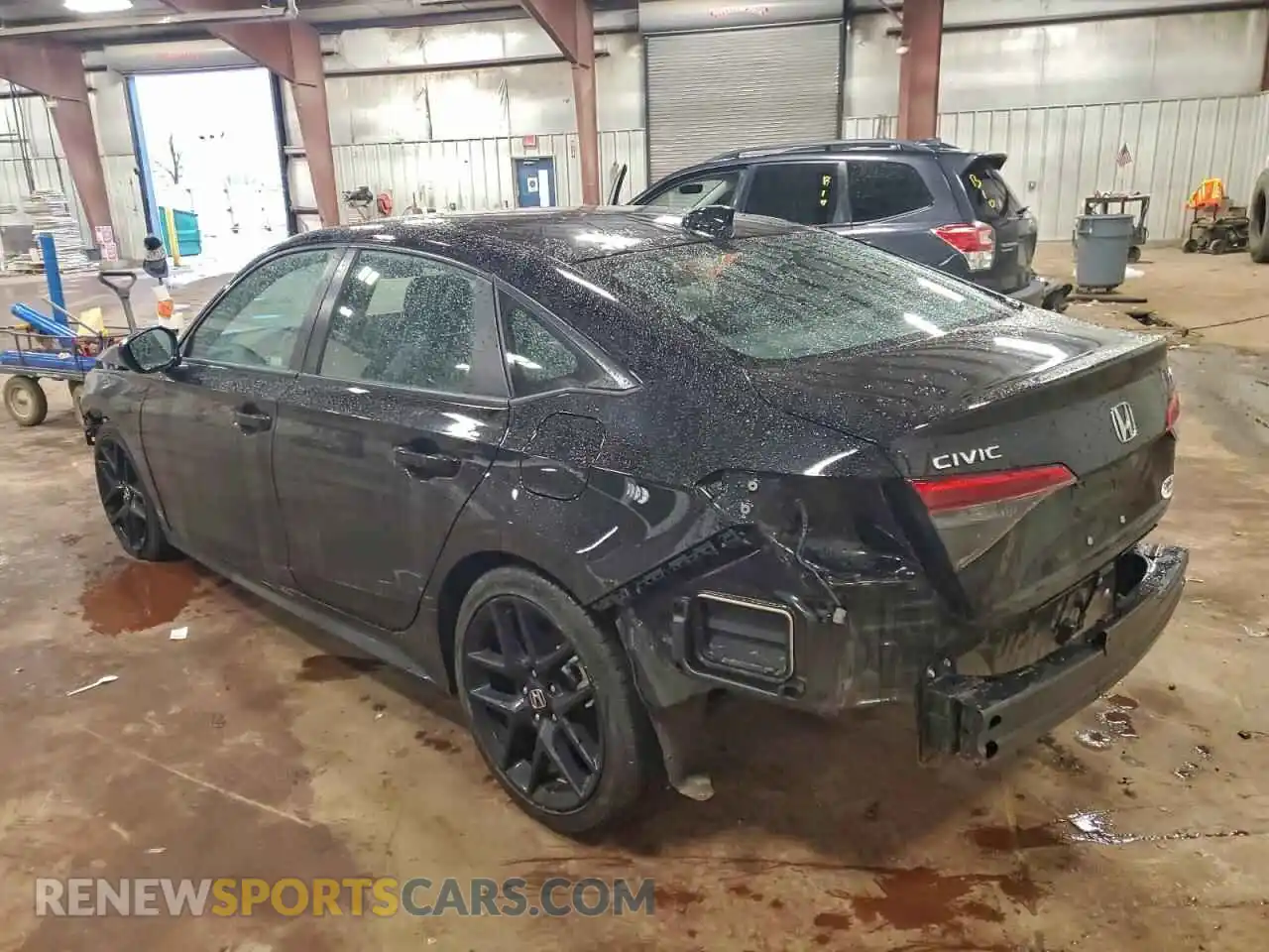 2 Photograph of a damaged car 2HGFE2F59RH563505 HONDA CIVIC 2024