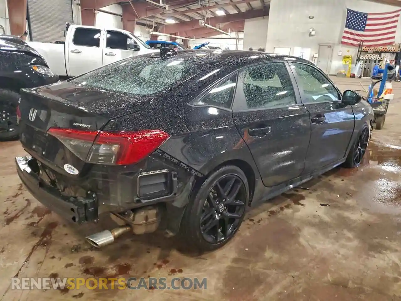 3 Photograph of a damaged car 2HGFE2F59RH563505 HONDA CIVIC 2024