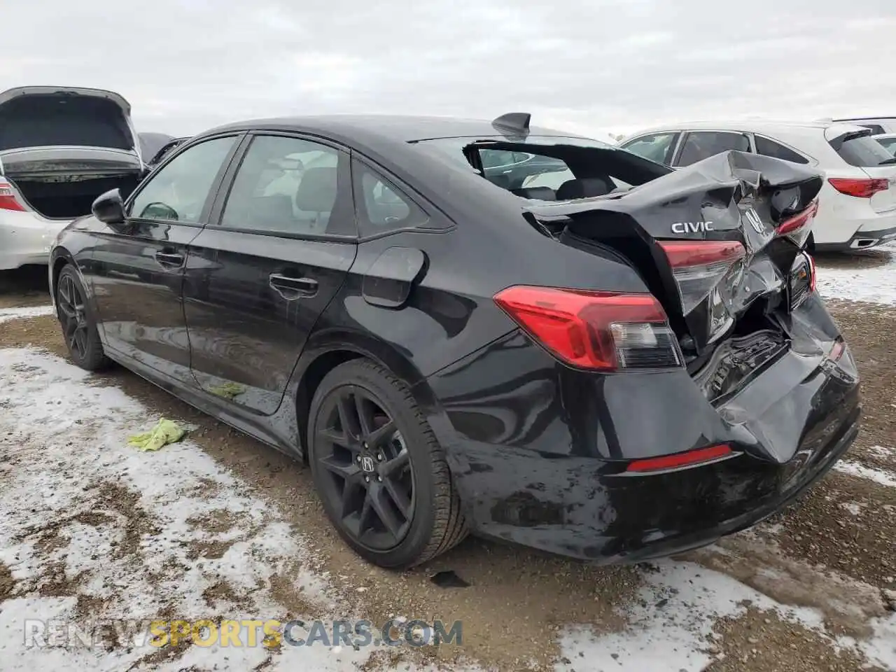 2 Photograph of a damaged car 2HGFE2F59RH563570 HONDA CIVIC 2024