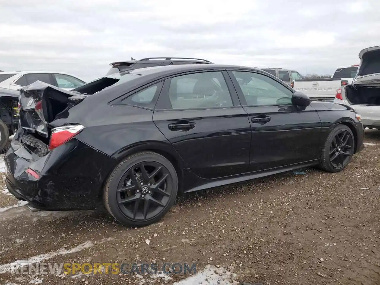 3 Photograph of a damaged car 2HGFE2F59RH563570 HONDA CIVIC 2024