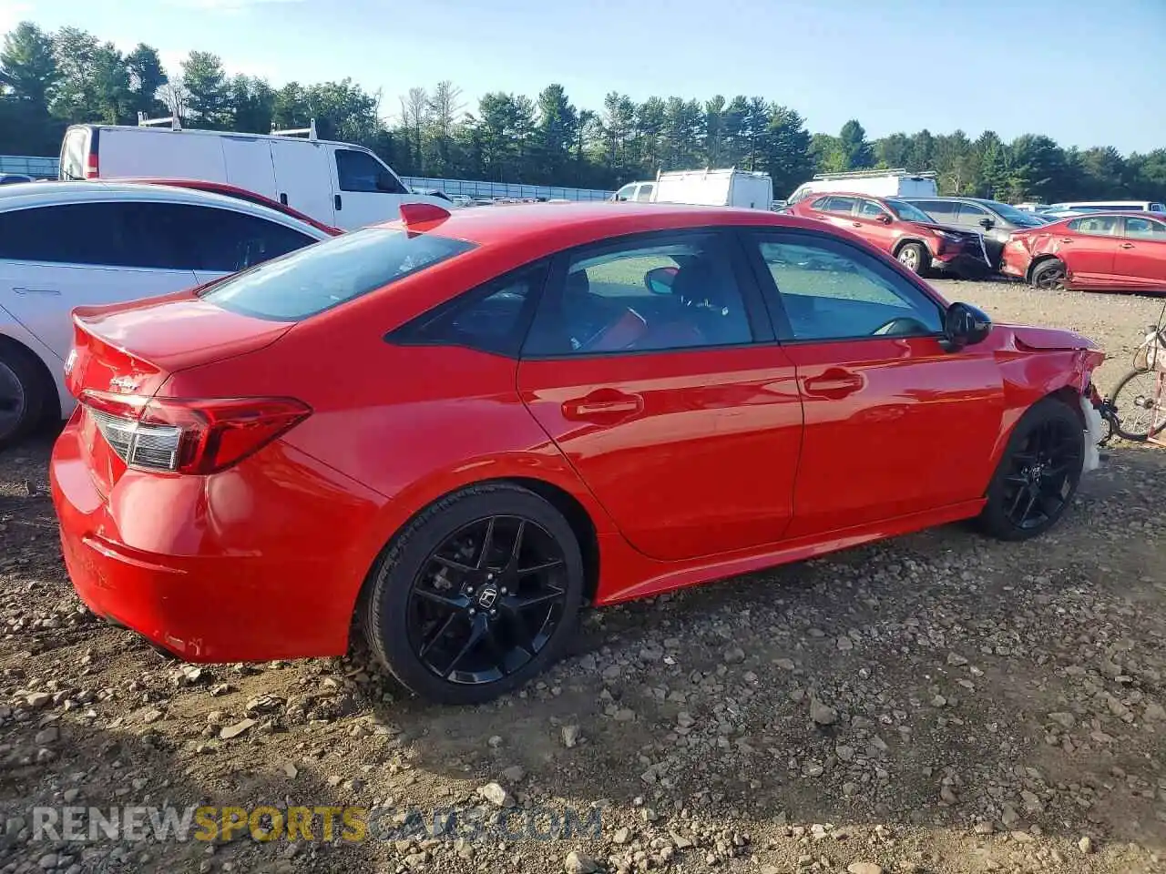 3 Photograph of a damaged car 2HGFE2F59RH566419 HONDA CIVIC 2024