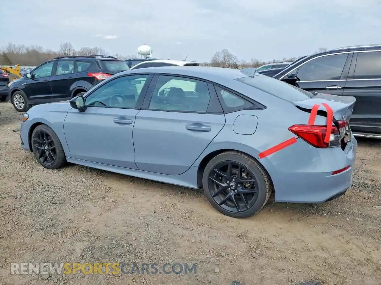 2 Photograph of a damaged car 2HGFE2F59RH568882 HONDA CIVIC 2024