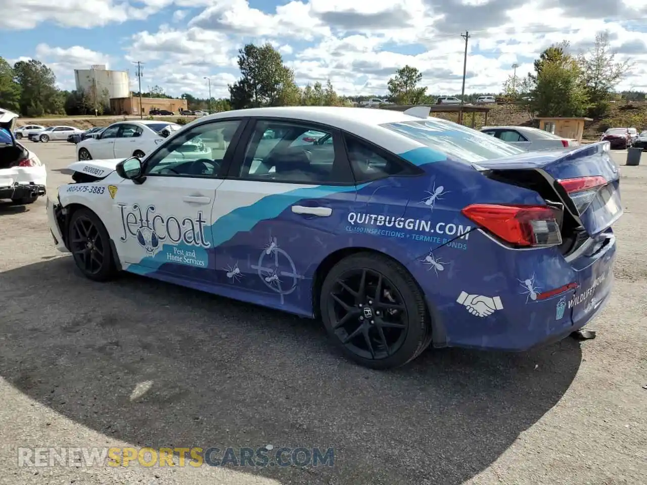 2 Photograph of a damaged car 2HGFE2F59RH569451 HONDA CIVIC 2024