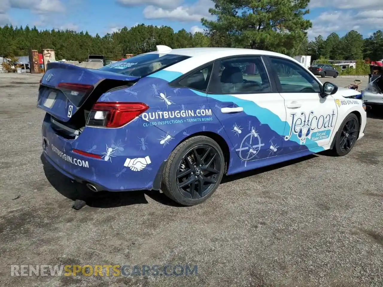 3 Photograph of a damaged car 2HGFE2F59RH569451 HONDA CIVIC 2024