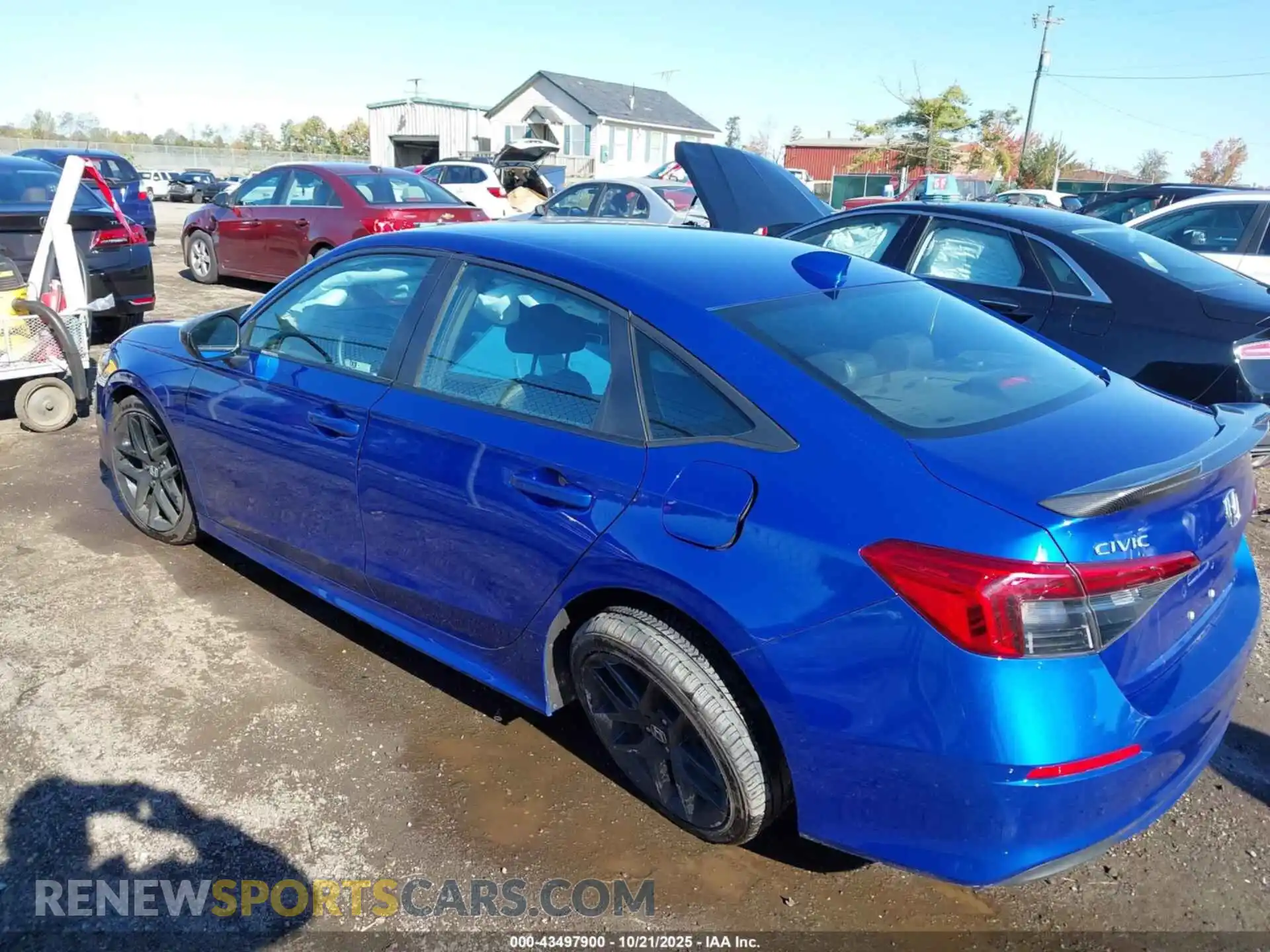 3 Photograph of a damaged car 2HGFE2F59RH570096 HONDA CIVIC 2024