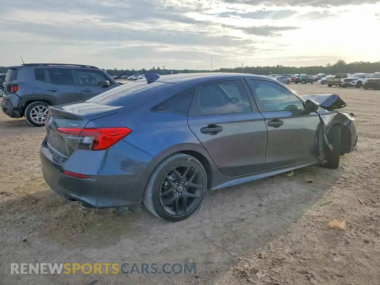 3 Photograph of a damaged car 2HGFE2F59RH570437 HONDA CIVIC 2024