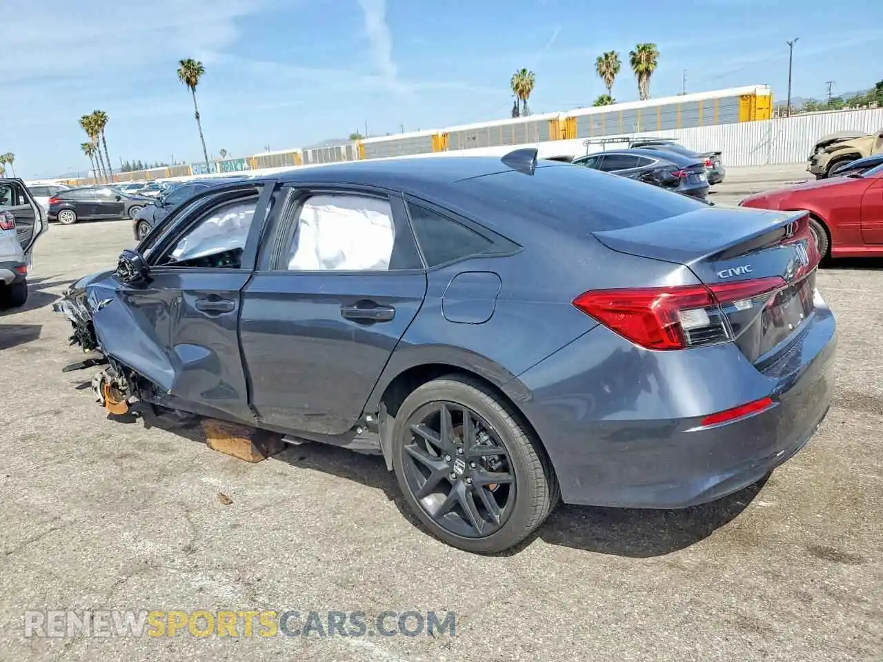 2 Photograph of a damaged car 2HGFE2F59RH572950 HONDA CIVIC 2024