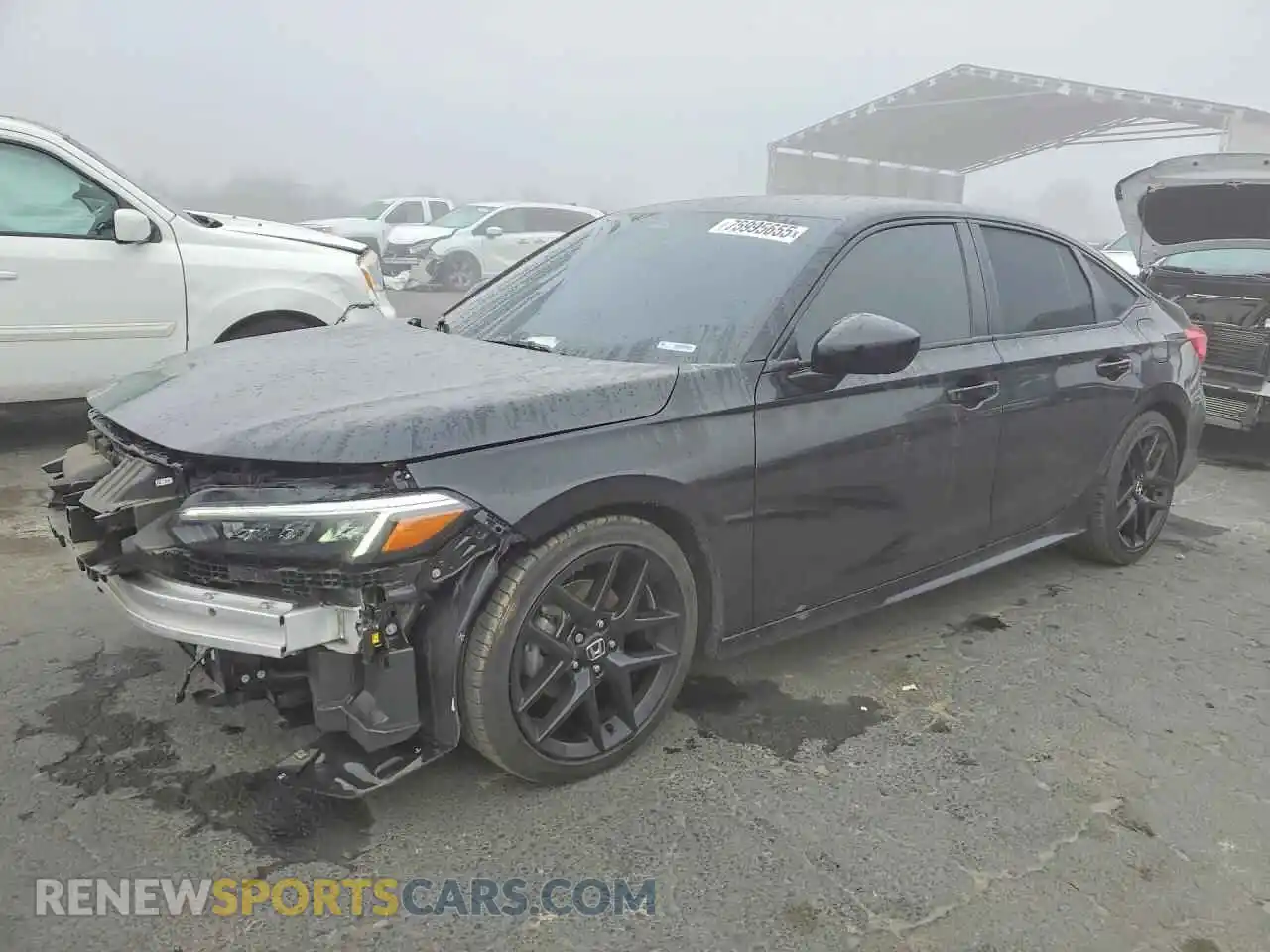 1 Photograph of a damaged car 2HGFE2F59RH573449 HONDA CIVIC 2024