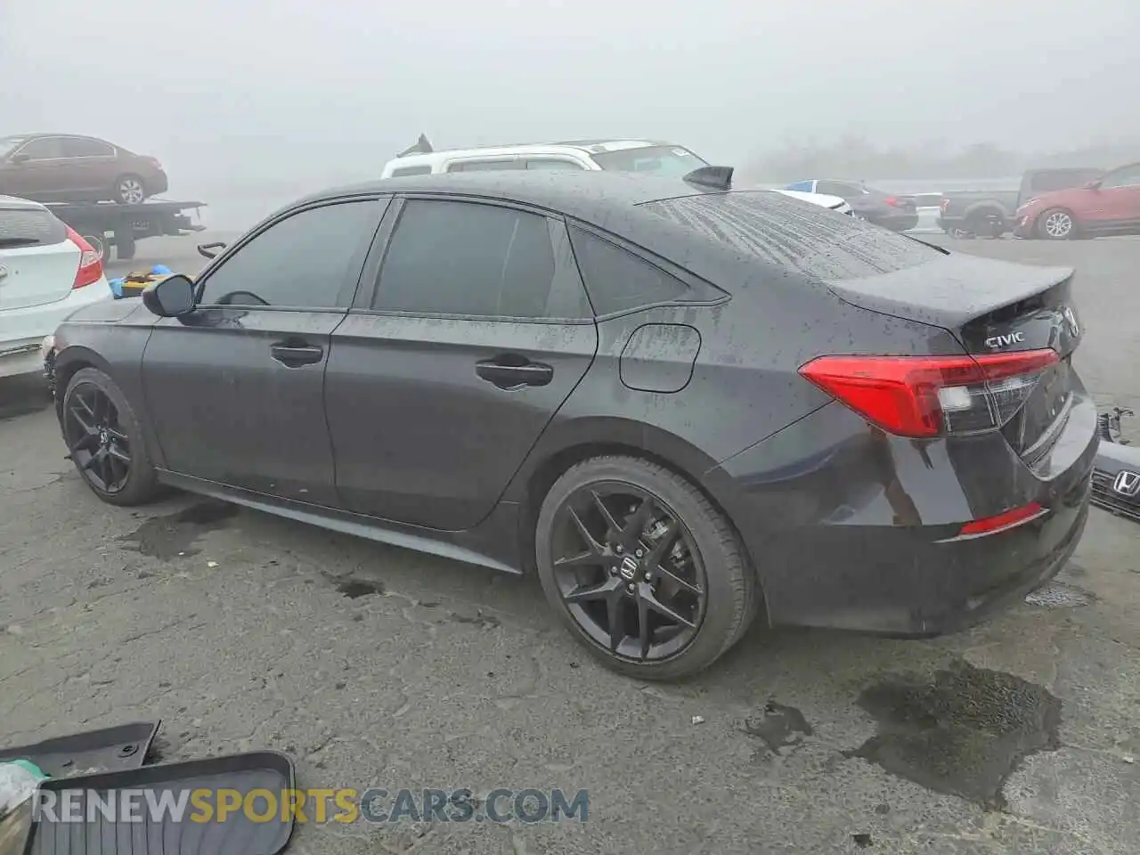 2 Photograph of a damaged car 2HGFE2F59RH573449 HONDA CIVIC 2024