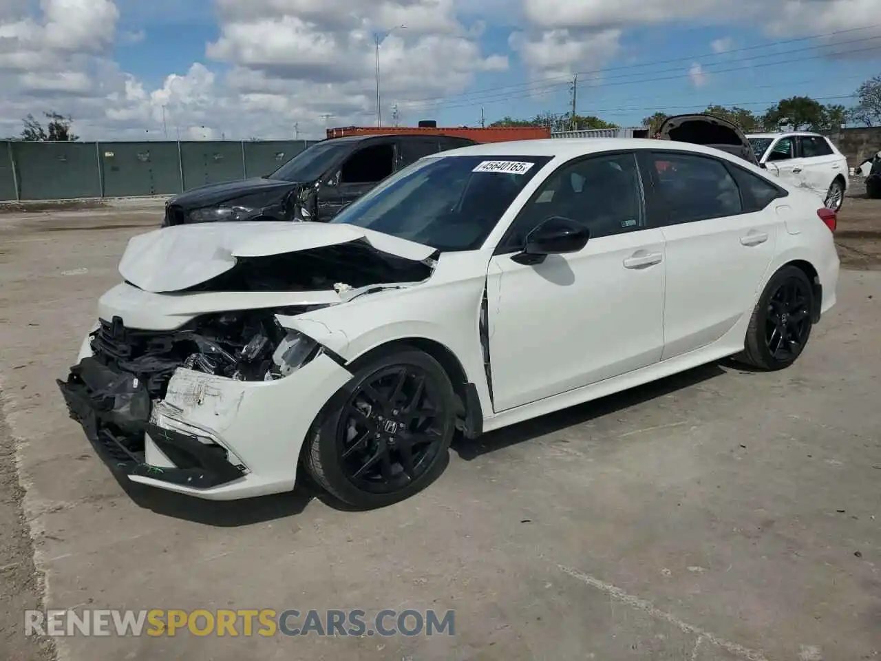 1 Photograph of a damaged car 2HGFE2F59RH576285 HONDA CIVIC 2024
