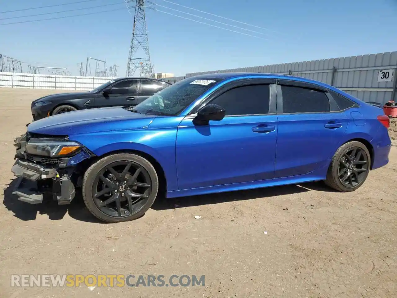 1 Photograph of a damaged car 2HGFE2F59RH576495 HONDA CIVIC 2024