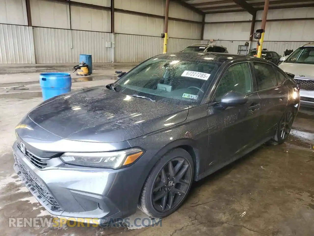 1 Photograph of a damaged car 2HGFE2F59RH577405 HONDA CIVIC 2024
