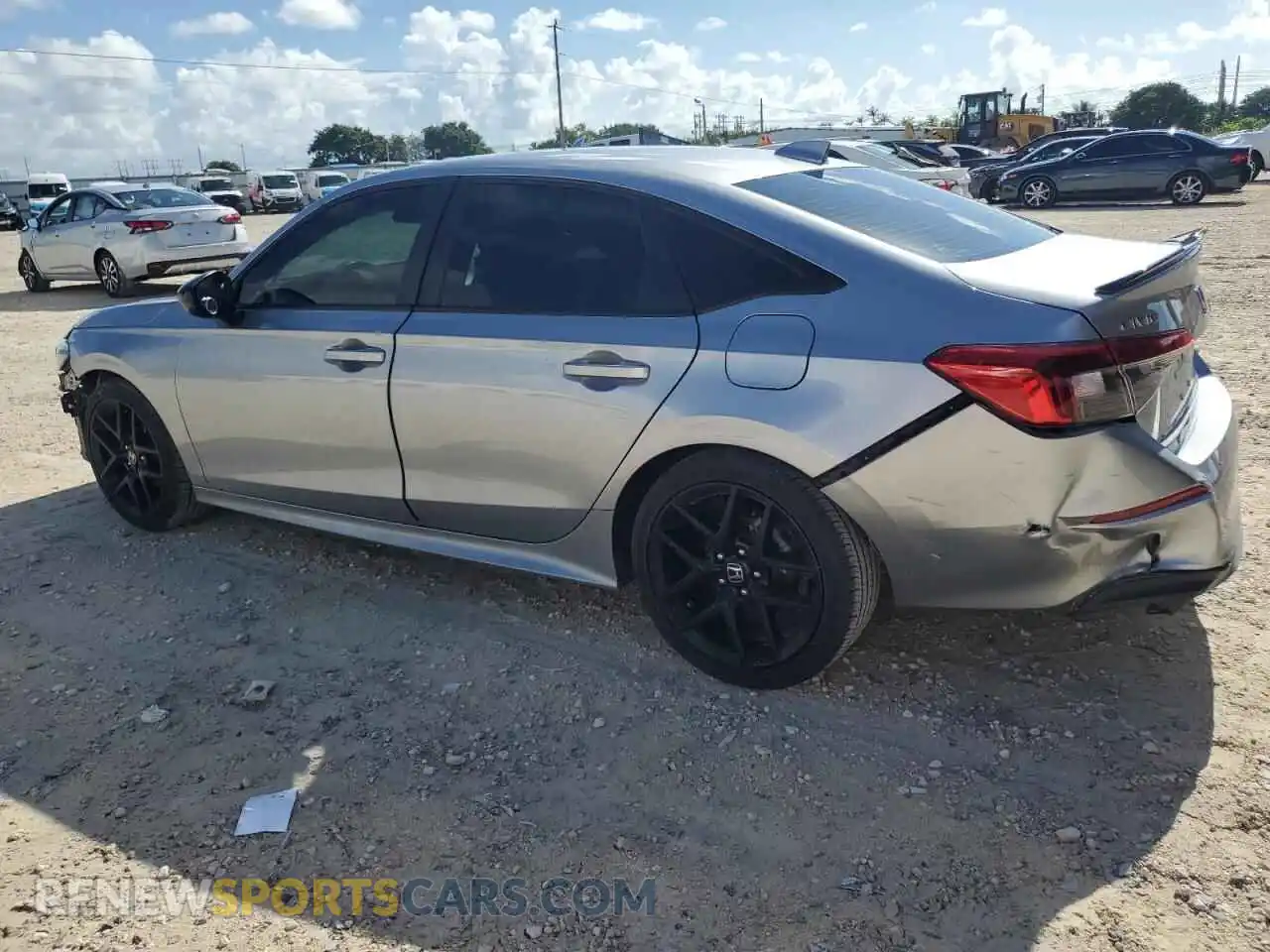 2 Photograph of a damaged car 2HGFE2F59RH577484 HONDA CIVIC 2024