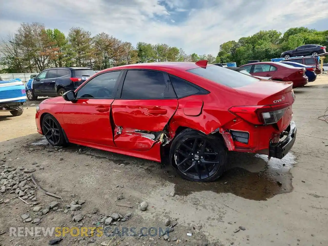 2 Photograph of a damaged car 2HGFE2F59RH579929 HONDA CIVIC 2024