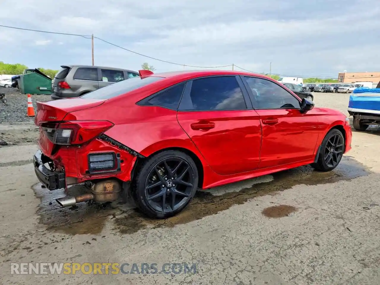 3 Photograph of a damaged car 2HGFE2F59RH579929 HONDA CIVIC 2024