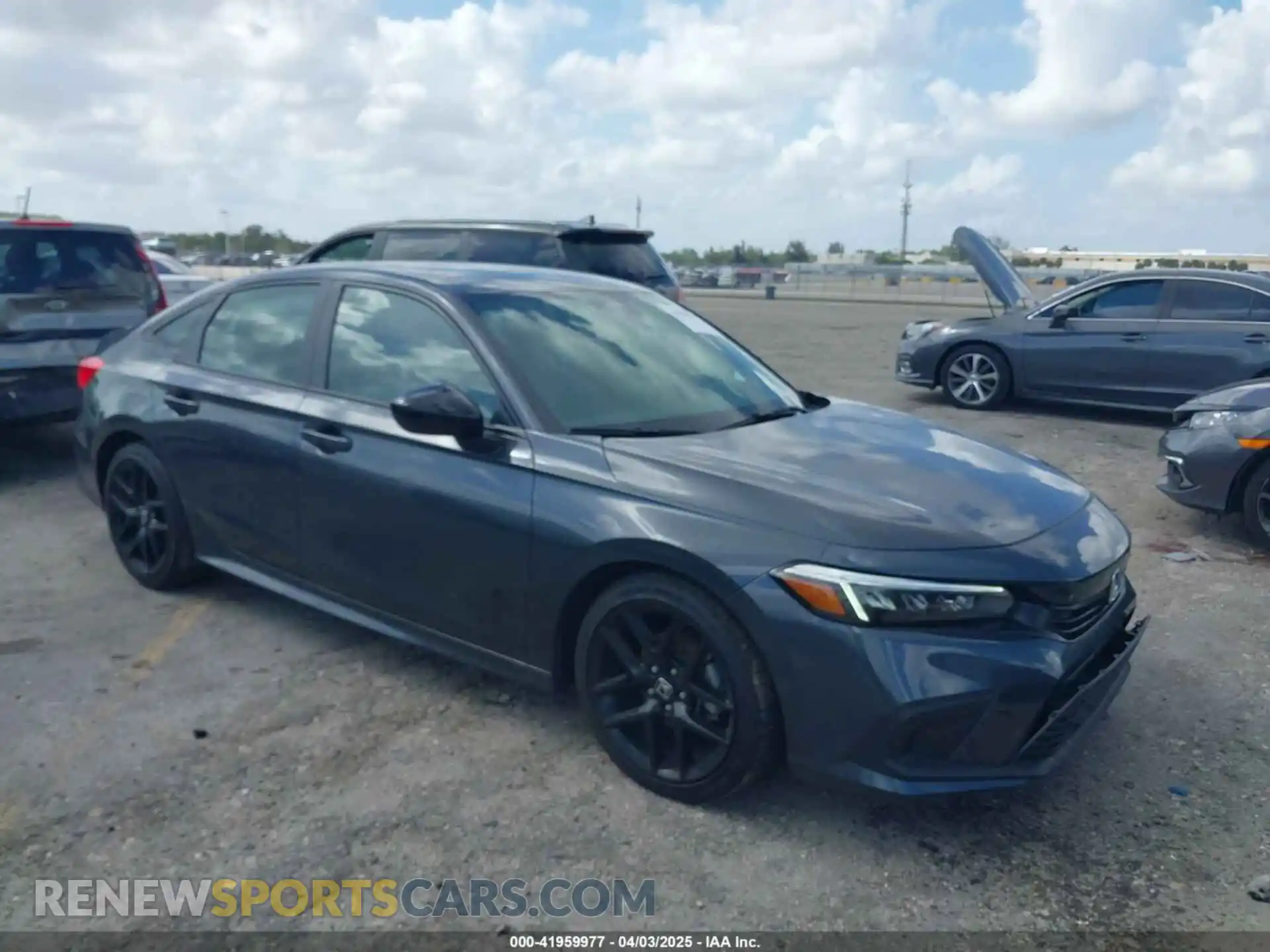 1 Photograph of a damaged car 2HGFE2F59RH594821 HONDA CIVIC 2024