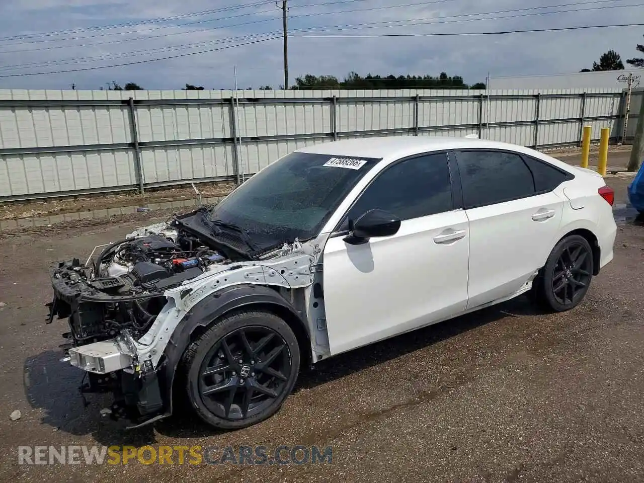 1 Photograph of a damaged car 2HGFE2F59RH596147 HONDA CIVIC 2024