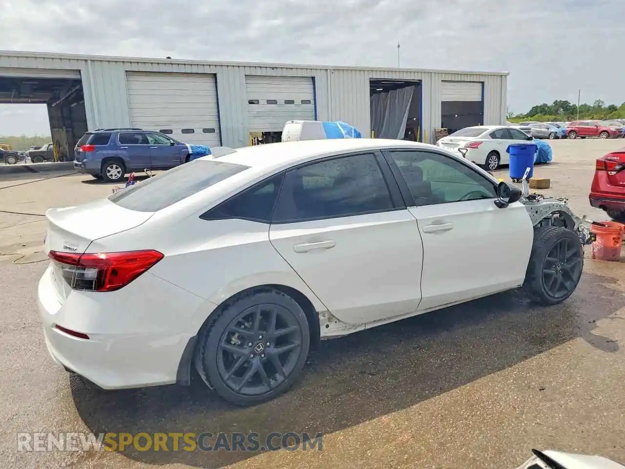 3 Photograph of a damaged car 2HGFE2F59RH596147 HONDA CIVIC 2024