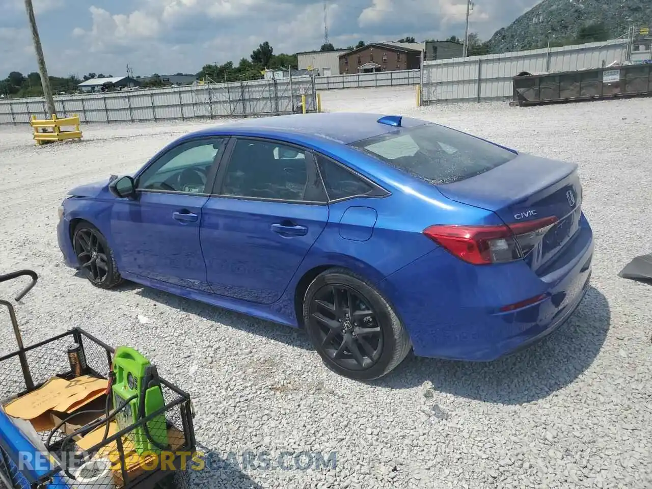 2 fotografías del automóvil dañado 2HGFE2F5XRH501286 HONDA CIVIC 2024