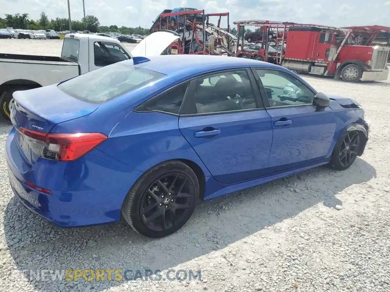3 fotografías del automóvil dañado 2HGFE2F5XRH501286 HONDA CIVIC 2024