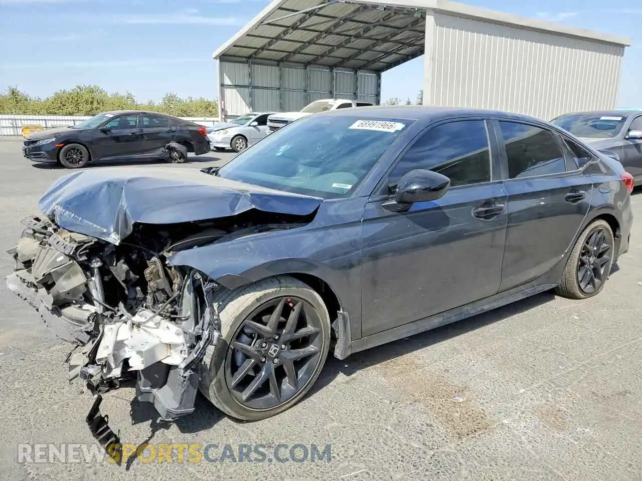 1 fotografías del automóvil dañado 2HGFE2F5XRH519321 HONDA CIVIC 2024