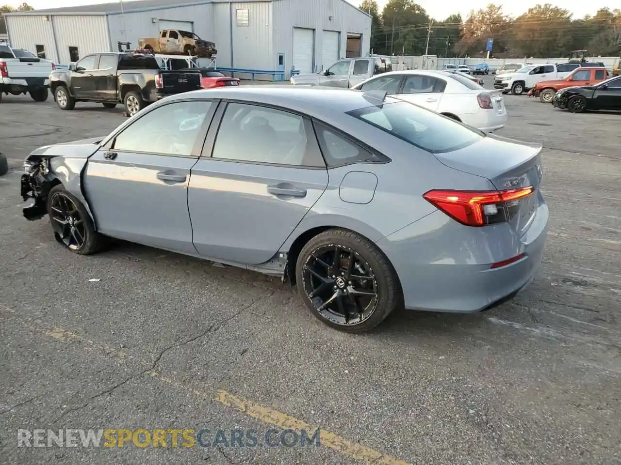 2 Photograph of a damaged car 2HGFE2F5XRH521070 HONDA CIVIC 2024