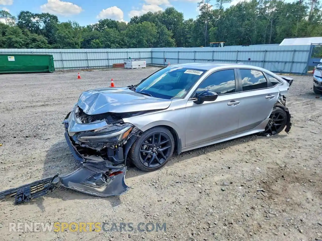 1 fotografías del automóvil dañado 2HGFE2F5XRH527323 HONDA CIVIC 2024