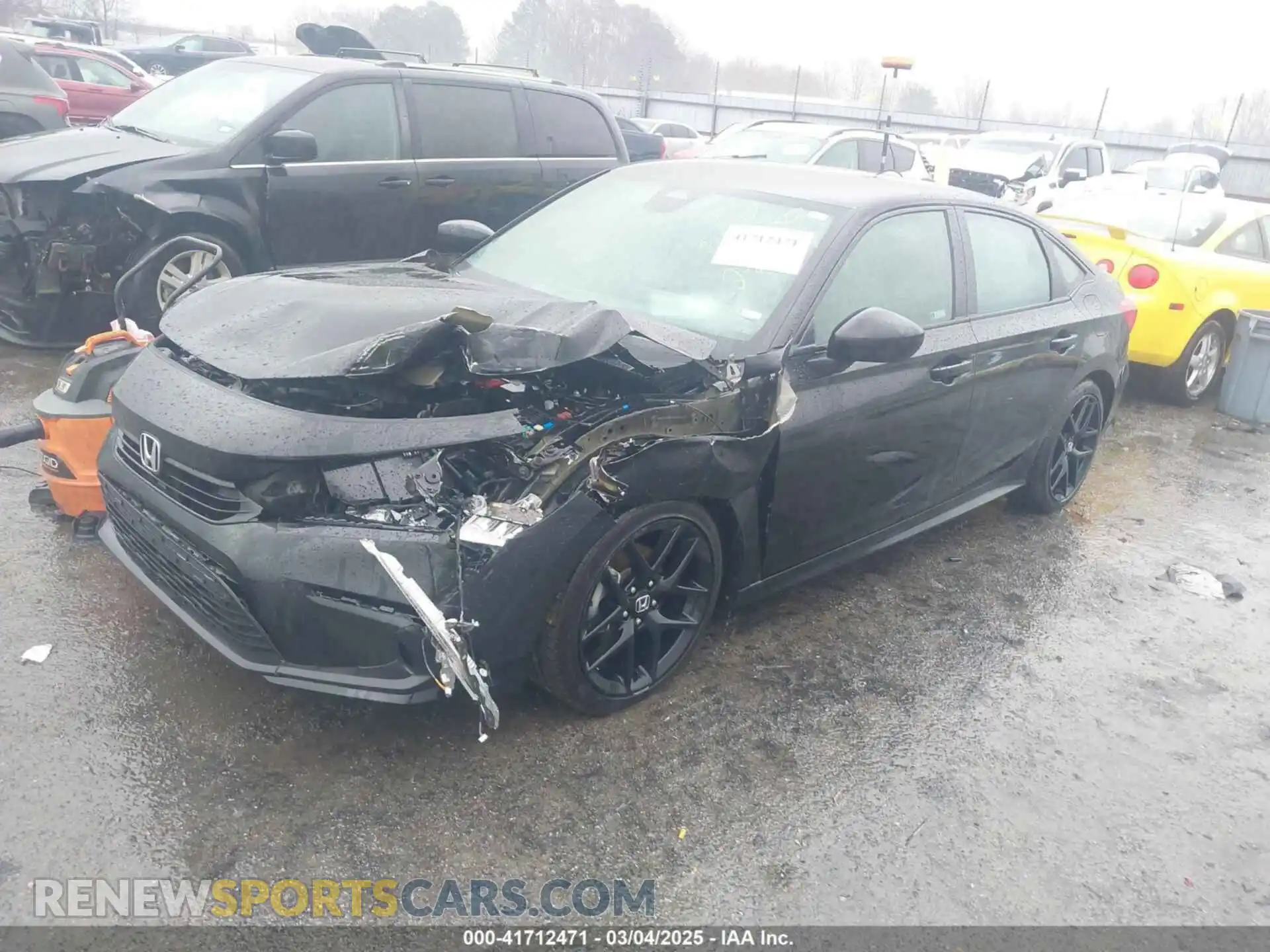 2 Photograph of a damaged car 2HGFE2F5XRH551606 HONDA CIVIC 2024