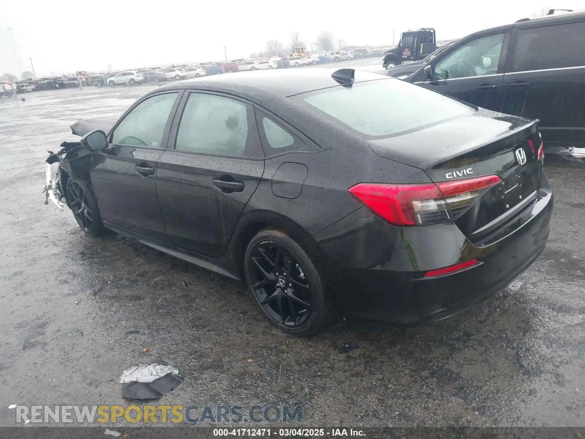 3 Photograph of a damaged car 2HGFE2F5XRH551606 HONDA CIVIC 2024
