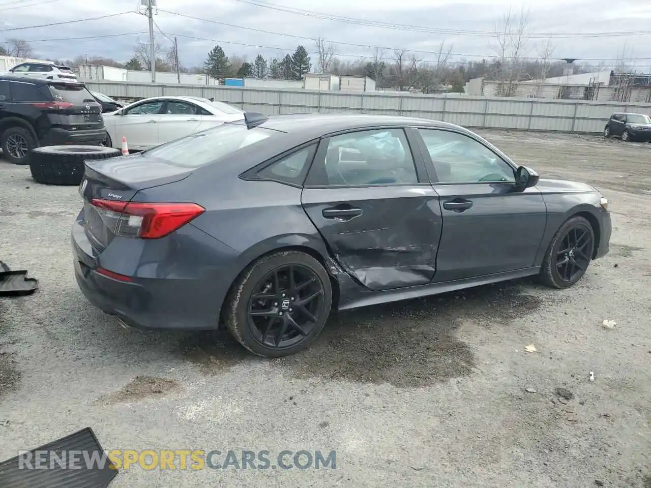 3 Photograph of a damaged car 2HGFE2F5XRH580233 HONDA CIVIC 2024