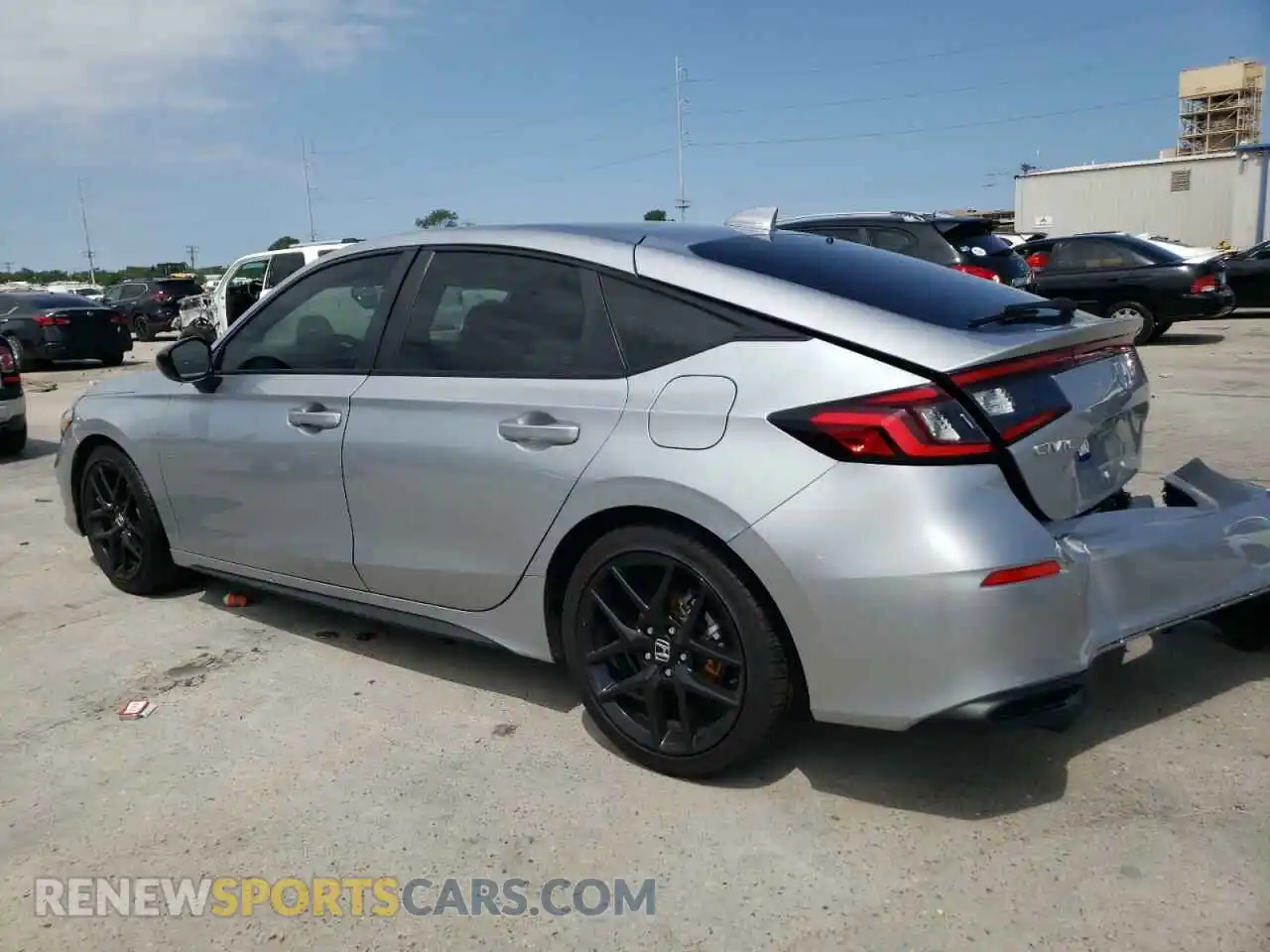 2 fotografías del automóvil dañado 19XFL2H85SE005373 HONDA CIVIC 2025