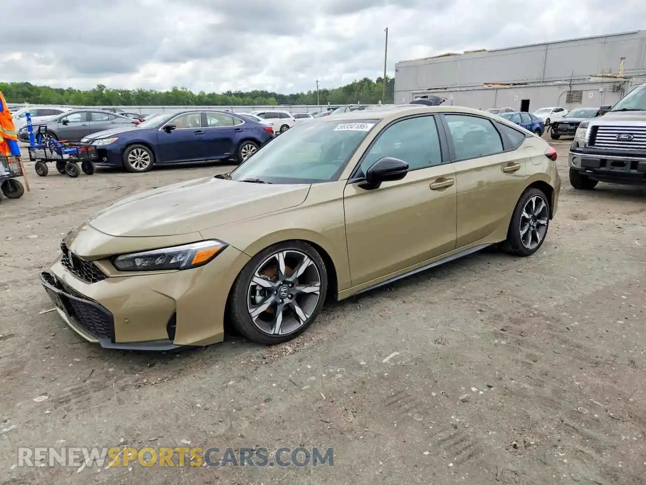1 Photograph of a damaged car 19XFL4H92SE002323 HONDA CIVIC 2025