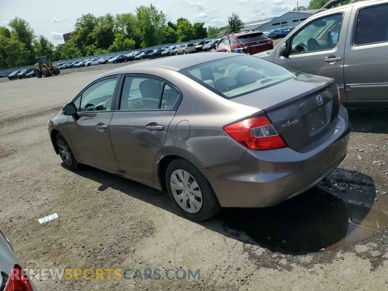 2 Photograph of a damaged car 2HGFB2F55CH564845 HONDA CIVIC 2025