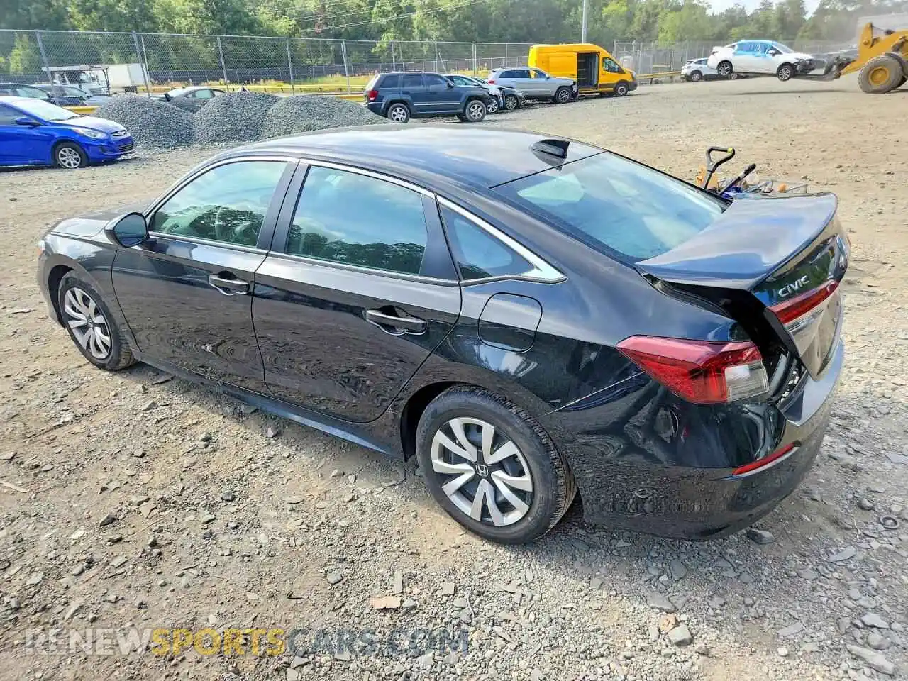 2 Photograph of a damaged car 2HGFE2F20SH502622 HONDA CIVIC 2025