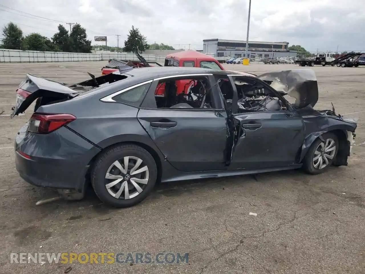 3 Photograph of a damaged car 2HGFE2F20SH526676 HONDA CIVIC 2025