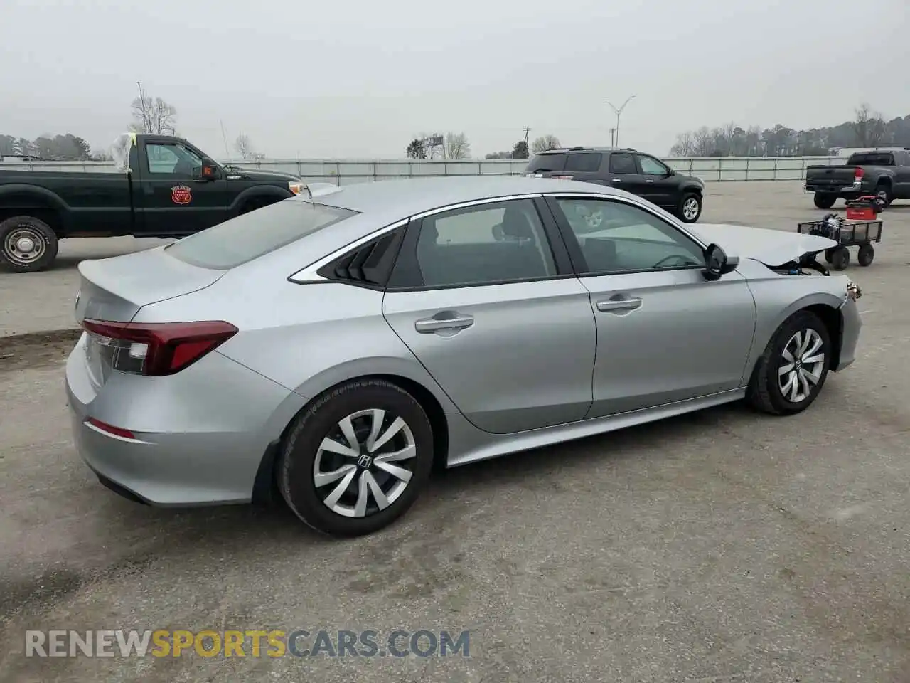 3 Photograph of a damaged car 2HGFE2F20SH528640 HONDA CIVIC 2025