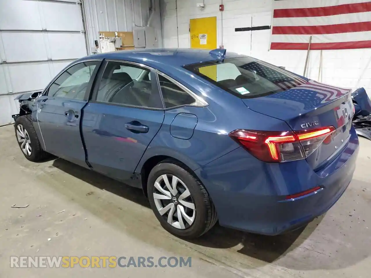 2 Photograph of a damaged car 2HGFE2F20SH530193 HONDA CIVIC 2025
