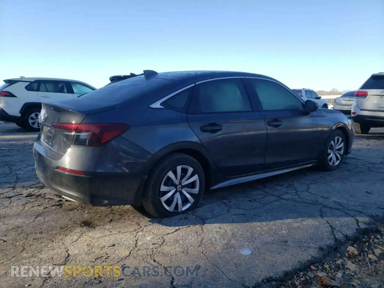 3 Photograph of a damaged car 2HGFE2F20SH552405 HONDA CIVIC 2025