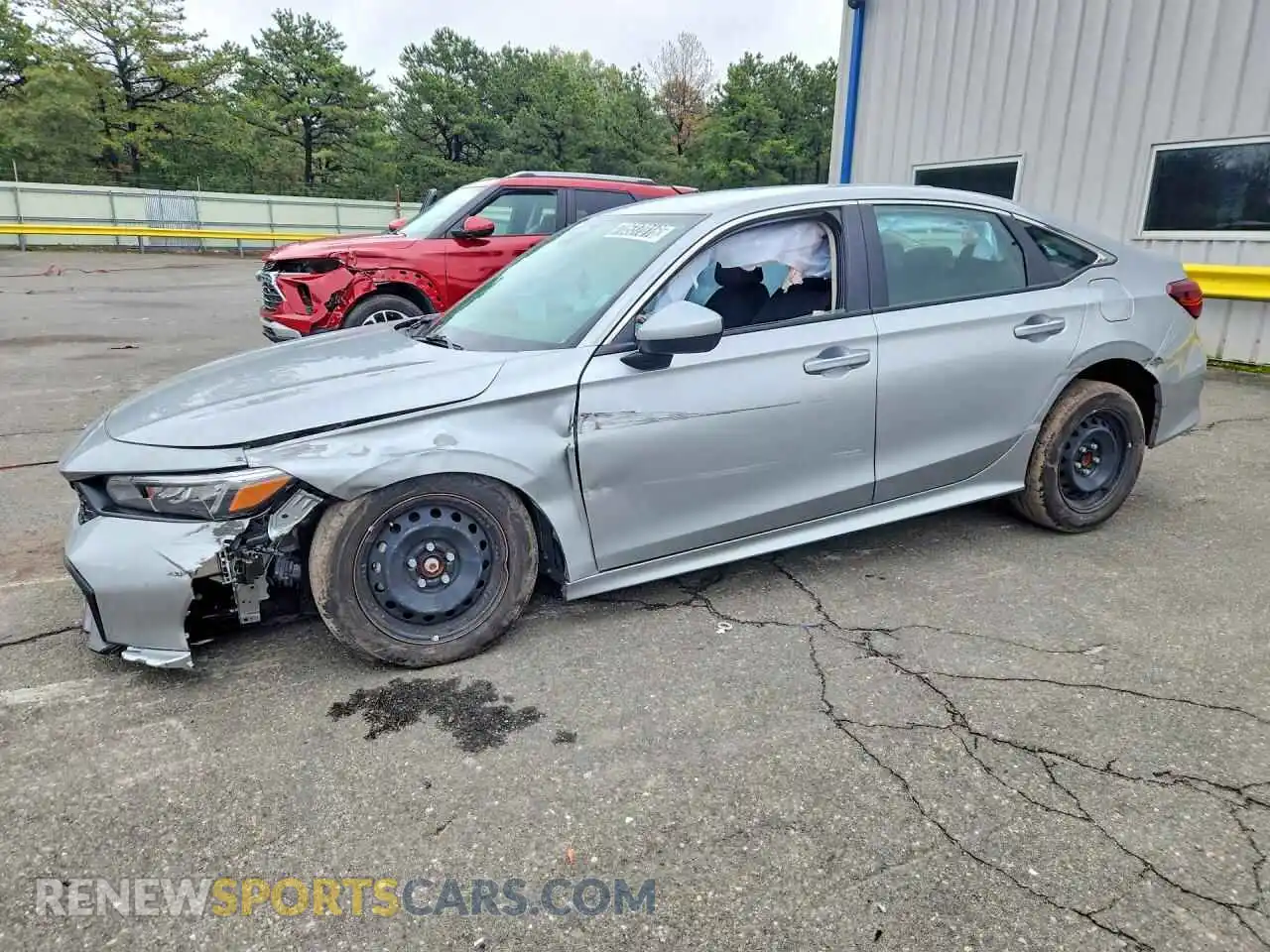 1 Photograph of a damaged car 2HGFE2F20SH602302 HONDA CIVIC 2025