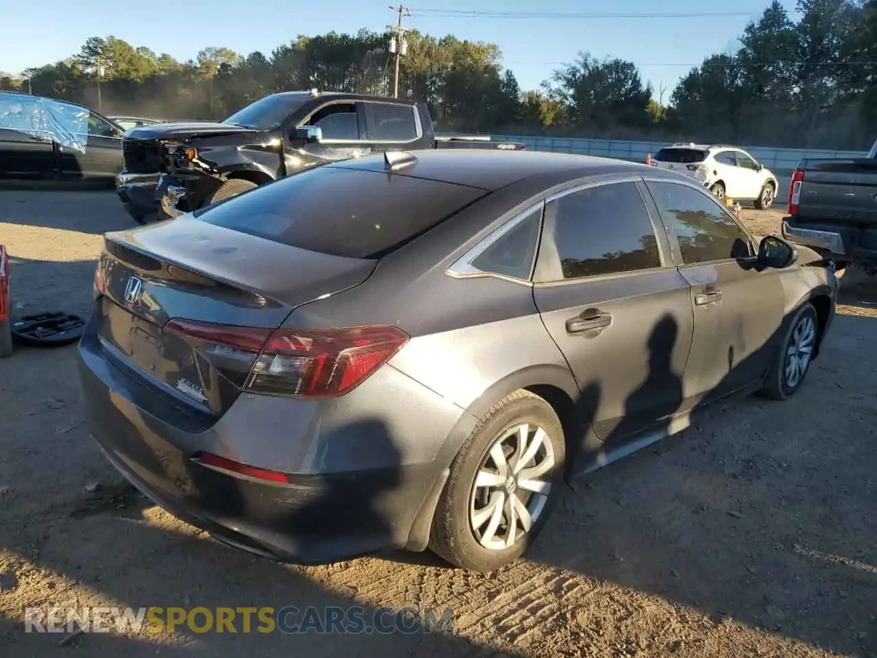 3 Photograph of a damaged car 2HGFE2F21SH532647 HONDA CIVIC 2025