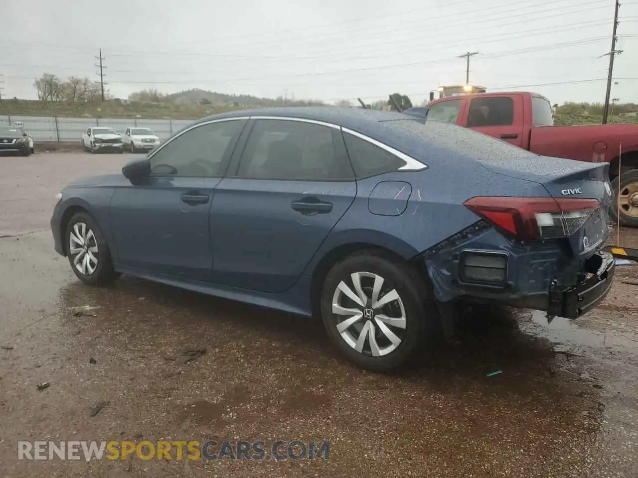2 Photograph of a damaged car 2HGFE2F21SH554843 HONDA CIVIC 2025