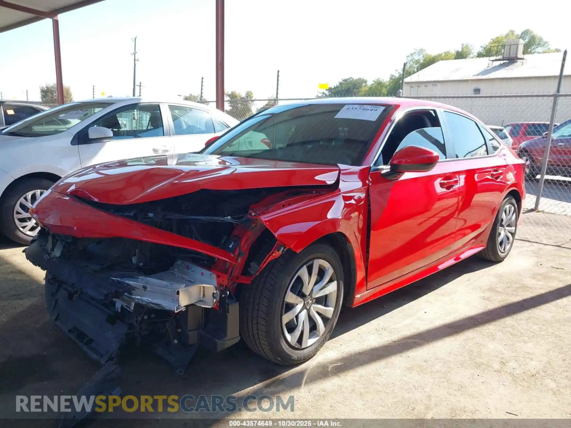 2 Photograph of a damaged car 2HGFE2F21SH570668 HONDA CIVIC 2025